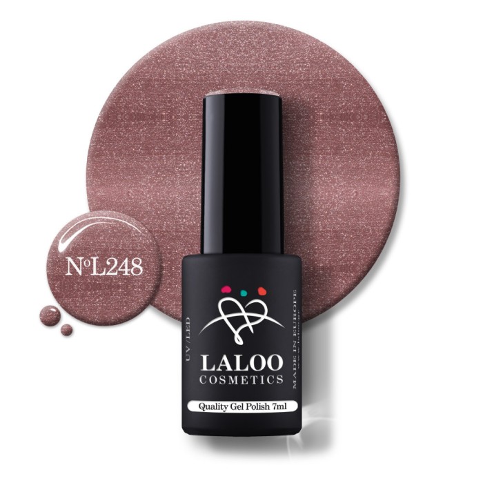 248 Metallic Shimmer Bronze | Laloo gel polish 7ml