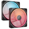 Ventilatoare CR iCUE LINK LX140-R RGB BL, Corsair