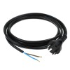 Cordon alimentare cu fisa 70552, 5 m, H07RN-F 2 x 1 mmp