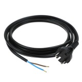 Cordon alimentare cu fisa 70532, 3 m, H05RN-F 2 x 1 mmp