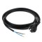 Cordon alimentare cu fisa 70552, 5 m, H07RN-F 2 x 1 mmp