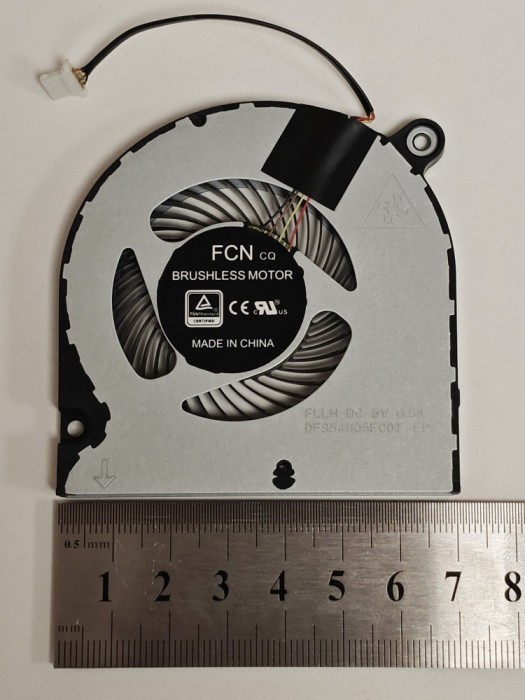 Cooler laptop, Acer, Aspire 3 A315-42, A315-42G, DFS541105FC0T, FLLH, FLAJ, FJP5, DC28000JSF0, DC28000NSF0, FCNDQ5D577, 5V, 0.5A