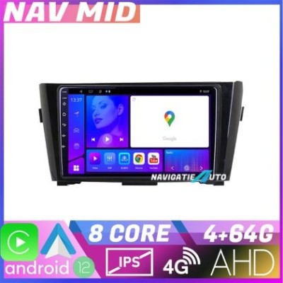 Navigatie Nissan Qashqai KIT 353 EDOTEC-LITE Android Ecran 720P Octa Core 4 64 Carplay CarStore Technology foto