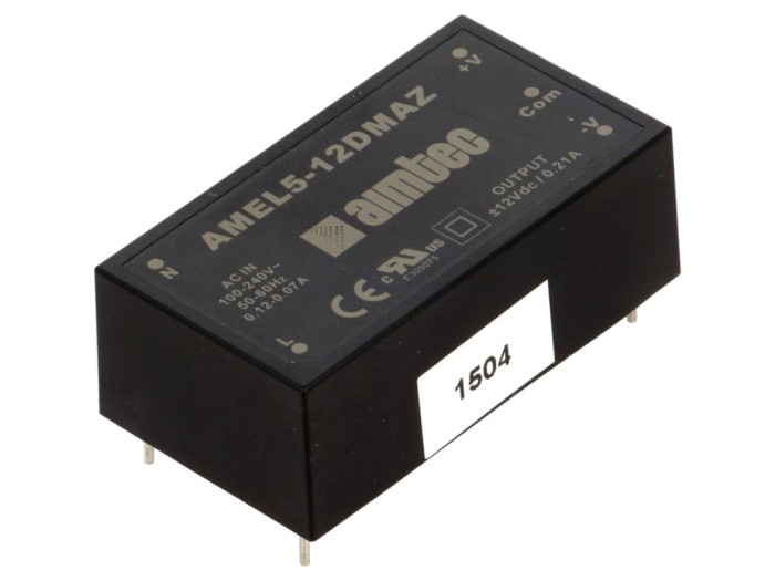 Convertor AC/DC 5W 12VDC