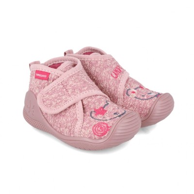 Incaltaminte de interior biomecanics zapatilla osita, roz (marime: 21 (12,8-13,4 cm)) foto
