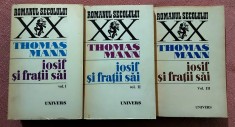 Iosif si fratii sai 3 Volume. Editura Univers, 1977;1978;1981 - Thomas Mann