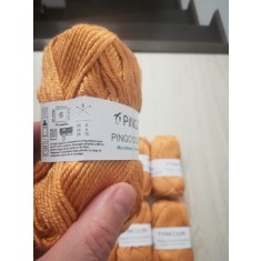 Fire Pentru Croșetat Douceur 6 100% Microfibră Acrilică Culoare Orange