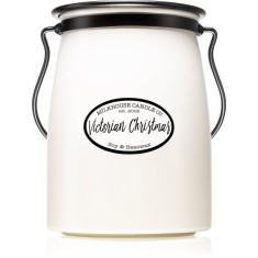 Milkhouse Candle Co. Creamery Victorian Christmas lum&acirc;nare parfumată Butter Jar 624 g