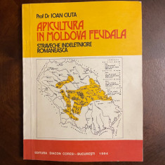 Ioan Ciuta - APICULTURA in Moldova Feudală (cu autograf, hartă și foto lansare)