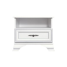 Noptiera DTD alb alpin Kentak 54,5x41x47 cm