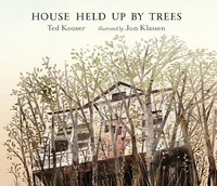 House Held Up by Trees foto