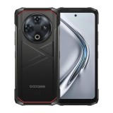 Telefon mobil Doogee Fire 6 , Negru, 4G, Ecran 6.56&quot; HD+, Camera Termica si Ai, 16GB RAM (6GB + 10GB extensibili), 256GB ROM, 50MP, Android 14, Unisoc