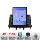 Navigatie Renault Megane 3 Fluence K-145 ecran tip TESLA 9.7&quot; cu Android Radio Bluetooth Internet GPS WIFI 2+32 DSP Qu CarStore Technology
