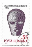Romania (349) - Anul International al Educatiei, 1970 - obliterata