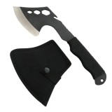 Topor Viking Ideallstore Little Viking, otel inoxidabil, 26cm, teaca, negru, supravietuire, multifunctional