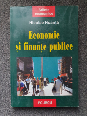 ECONOMIE SI FINANTE PUBLICE - Hoanta foto