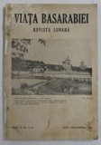 VIATA BASARABIEI , REVISTA LUNARA , ANUL X , NR. 9 - 10 , SEPT. - OCTOMBRIE , 1941, COPERTA CU PETE SI URME DE UZURA