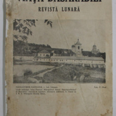VIATA BASARABIEI , REVISTA LUNARA , ANUL X , NR. 9 - 10 , SEPT. - OCTOMBRIE , 1941, COPERTA CU PETE SI URME DE UZURA