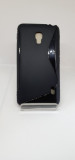Husa LG F6 Optimus D500 + cablu de date cadou, Negru