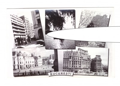 CP Bucuresti - mozaic, RPR, circulata 1959, stare foarte buna foto