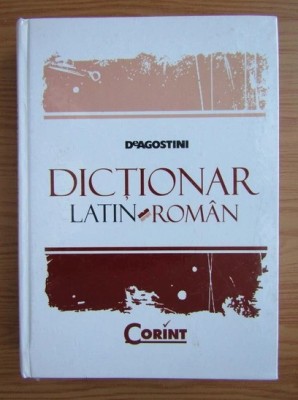 Dicționar latin - rom&amp;acirc;n foto