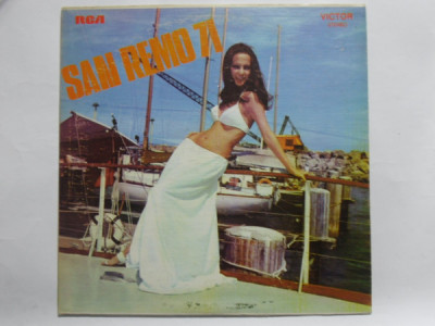 Vinil Various &amp;lrm;&amp;ndash; San Remo &amp;#039;71 (EX) foto