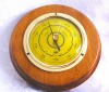 BARMOETRU ARTHUR J. FORSTER IN SUPORT DIN LEMN LACUIT MASIV SI STICLA BOMBATA 14.5 CM