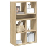 VidaXL Bibliotecă, stejar Sonoma, 66x31x112 cm, lemn prelucrat