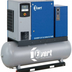Compresor Aer Evert 500L, 400V, 15.0kW EVERTD15/500/D/IVR