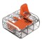 Conector derivatie 3 fire, max. 6 mm&sup2; (30 buc.) - WAGO 221-613