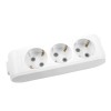 CAP PRELUNGITOR 3P SCHUKO 16A 3500W ALB,(fara cablu)