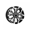 Jante Aliaj R16 Kormetal 5x114.3 ET40 6.5J Negru Diamond Cut Dacia, Toyota, Jeep, Suzuki, Ford, Mazda, Honda, Kia, Hyundai, Renault