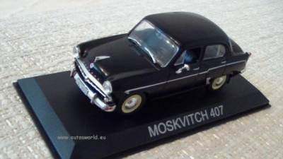 Macheta auto Moskvitch 407 - Masini de Legenda RO, 1:43 Deagostini foto