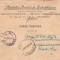 1943 CP antet si stampila RADIODIFUZIUNE redirectionata Compania 5 Reg. 3 Resita