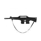 Pusca gonflabila swat, negru , 55 cm
