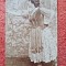 Carte postala, femeie in costum traditional, inceput de secol XX