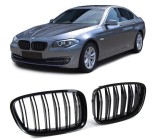 Grila dubla sport tuning BMW F07 M-LOOK negru lucios NOU