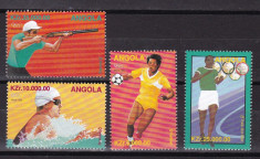 Angola 1996 sport olimpiada MI 1102-1105 MNH w59 foto