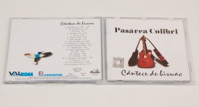 Pasărea Colibri &amp;ndash; C&amp;acirc;ntece De Bivuac - CD audio original NOU foto