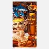 Prosop de Plajă din Microfibră pentru Copii, CMCLASS