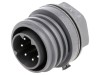 Conector Circular 7 Pin Soclu Tată Alamă