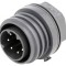 Conector Circular 7 Pin Soclu Tată Alamă