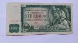 Cehoslovacia- 100 Korun 1961