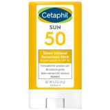 Stick de protecție solară Cetaphil Sheer Mineral Sunscreen SPF 50, 14 g
