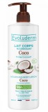 Lapte de corp hranitor Coco, 500ml, Evoluderm