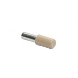 Cumpara ieftin Suport polita, cu manson din plastic crem, 100 buc / set