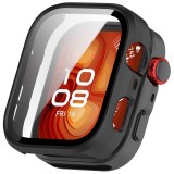 Husa + folie Huawei Watch Fit 5 Pro Asteroid GSM Defense, negru, (Pachet 360&deg;)