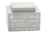 Transformator &icirc;ncapsulat 6VA 230VAC 7.5V 800mA PCB