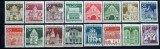 GERMANIA (BERLIN) 1966 - ARHITECTURA. CASTELE SI CETATI, SERIE MNH, PT10