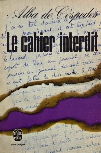 Le cahier interdit - Alba de Cespedes